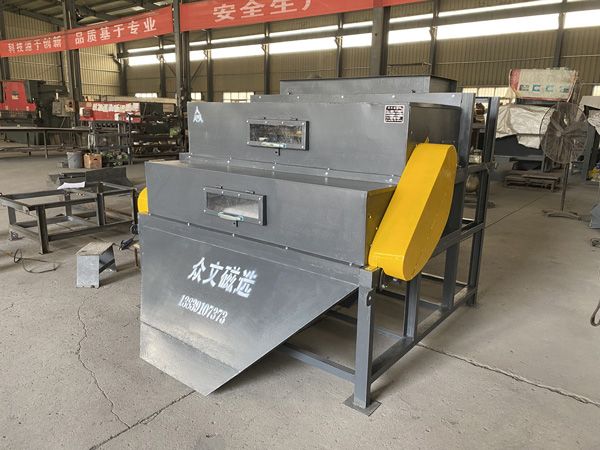 磁选机厂家为您介绍河沙磁选机构造原理